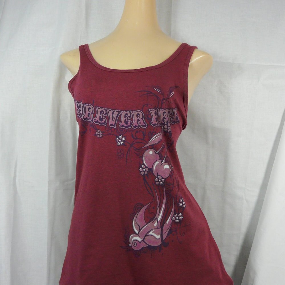 Women Purple Tank Top